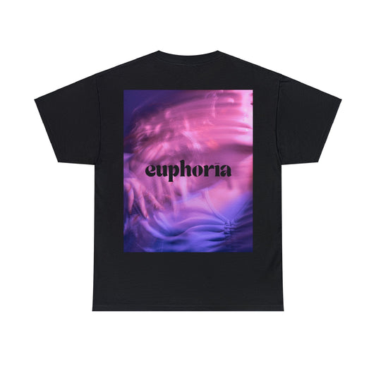 Unisex Ultra Cotton Tee Front/Back Print Drippy Rave Vibes Euphoria Colors