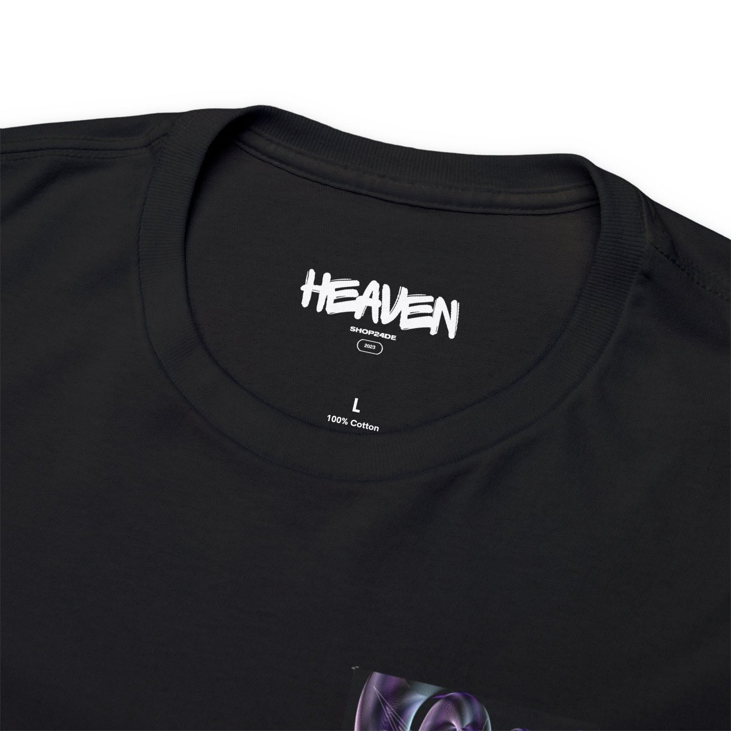Unisex Heavy Cotton Tee Space Atomic Star Dust Rave Trippy Galaxy