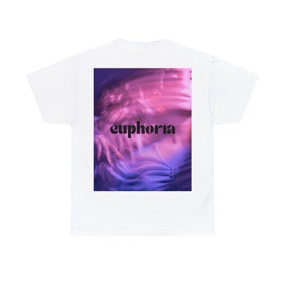 Unisex Ultra Cotton Tee Front/Back Print Drippy Rave Vibes Euphoria Colors