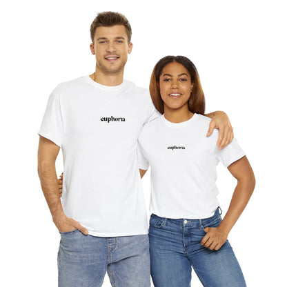 Unisex Ultra Cotton Tee Front/Back Print Drippy Rave Vibes Euphoria Colors