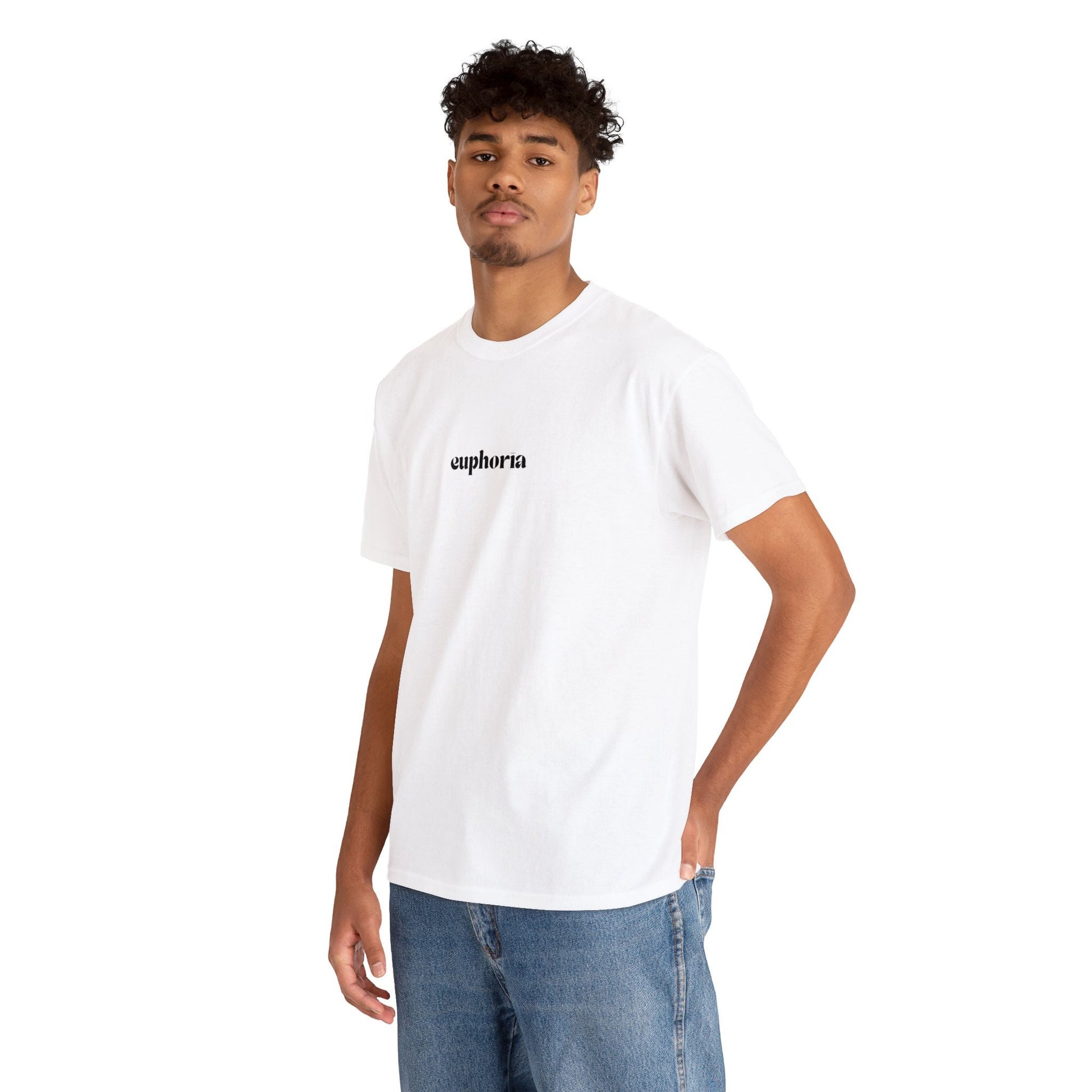 Unisex Ultra Cotton Tee Front/Back Print Drippy Rave Vibes Euphoria Colors