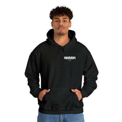 Unisex Heavy Blend™ Hooded Sweatshirt Front/Back Print Music Lonely Heaven Nebel Einsamkeit Musik