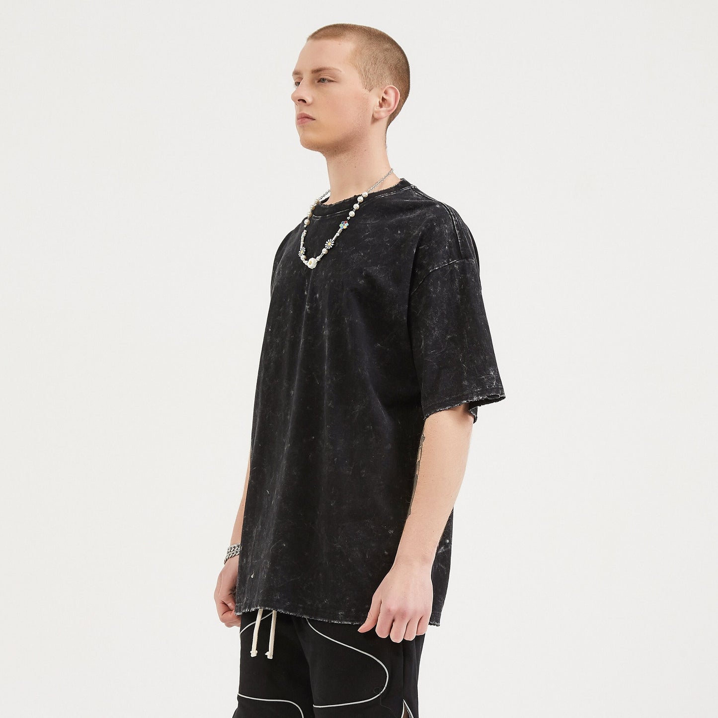 Vintage-Stil Oversized-T-Shirt Outdated