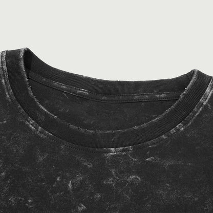 Vintage-Stil Oversized-T-Shirt Outdated